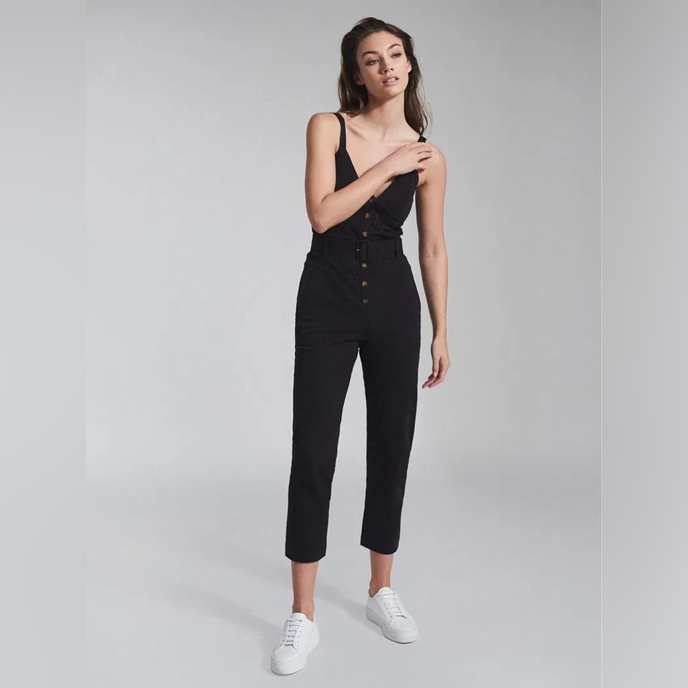 REISS
Sola Button Through Jumpsuit size 8